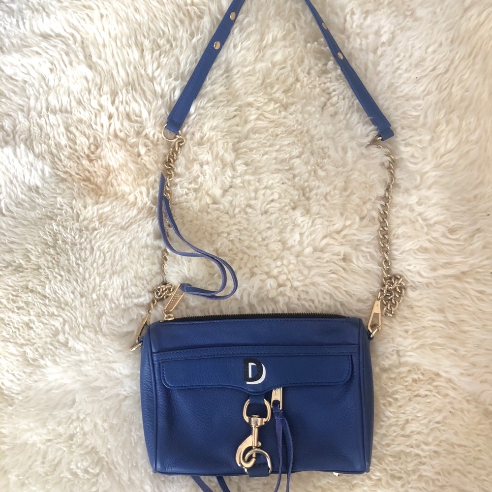 Rebecca Minkoff “Mini Mac” Monogram D Crossbody